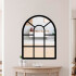 Espejo Ventana Medio Punto 90 X 60 Cm ESPEJO M.PUNTO DIVIDIDO 90X60 F-M-01