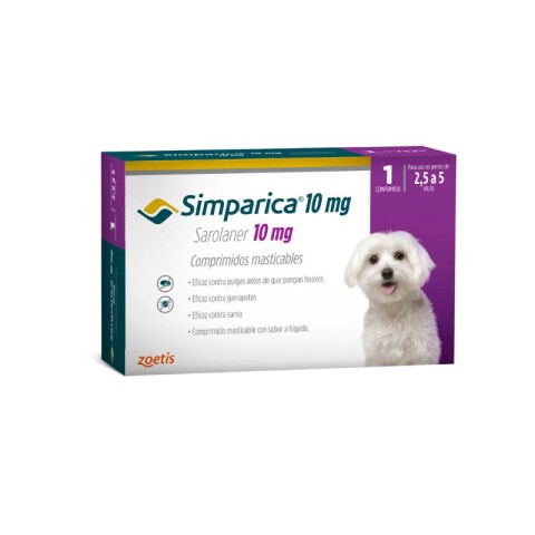 SIMPARICA (2.5 A 5 Kg) (cada comprimido) Simparica (2.5 A 5 Kg) (cada Comprimido)