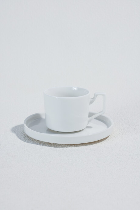 Taza Con Plato Color Unico