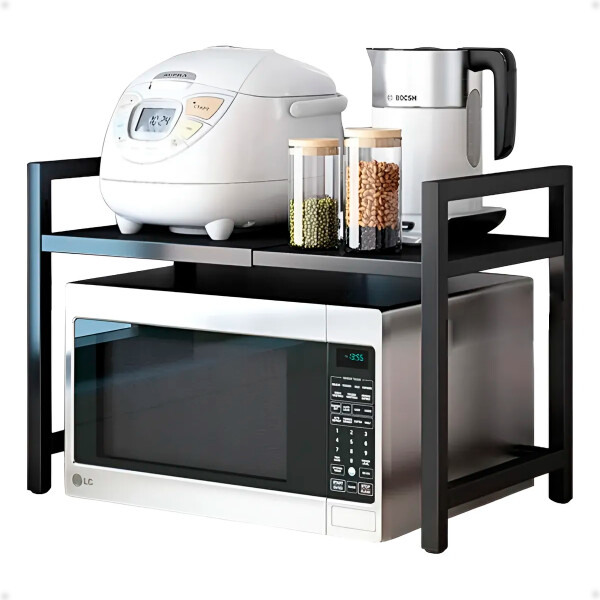 Estante Para Microondas Rack Soporte Organizador Extensible Estante Para Microondas Rack Soporte Organizador Extensible