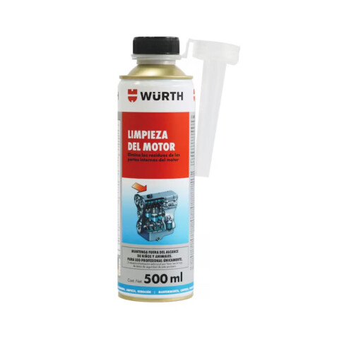 LIMPIA MOTOR DESENGRASANTE 500ML WURTH Limpia Motor Desengrasante 500ml Wurth