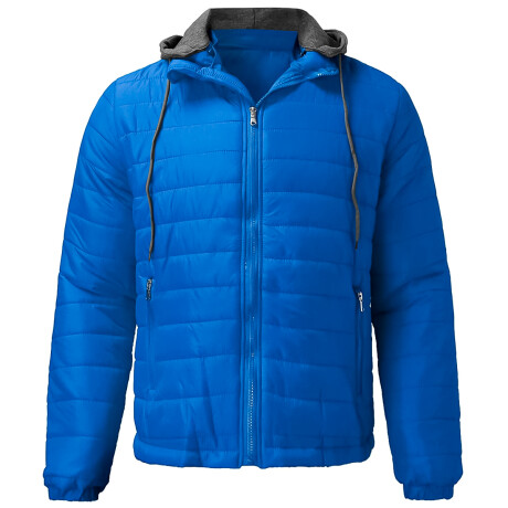 Campera Inflada Uzspace Combinada Con Capucha Hombre Vst0130034-l