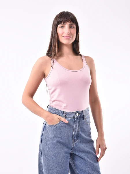 MUSCULOSA INTERIOR ROSA VIEJO