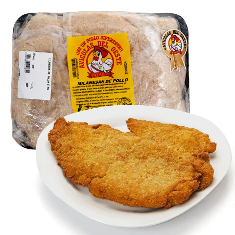 Milanesas de Pollo x Kg Avícola del Oeste Milanesas de Pollo x Kg Avícola del Oeste