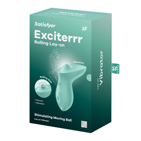 Satisfyer Exciterrr Rolling Lay-on Estimulador Verde