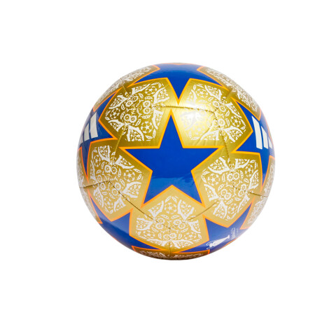 PELOTA adidas UCL CLUB ISTANBUL BALL gold met./white/team royal blue/solar orange
