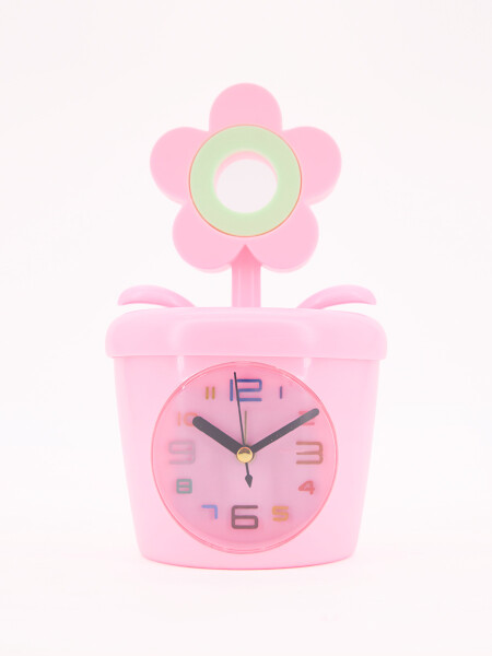 RELOJ ALCANCIA ROSADO