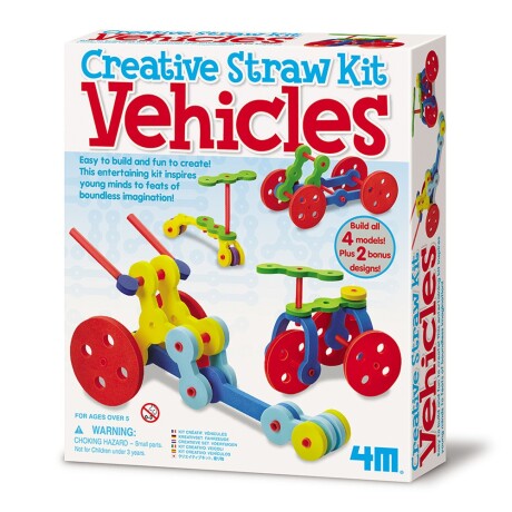 Juego Educativo 4M Kit Creativo de Vehículos Multicolor