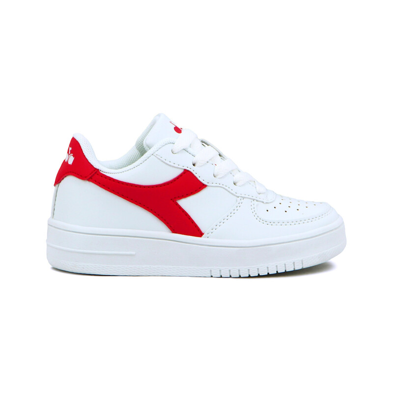 Diadora Champion Niños SPITFIREII Blanco/Rojo Blanco-Rojo