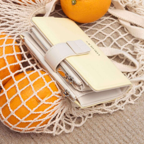 Billetera Simona Girasol C/Manteca