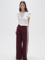 Pantalon Ilmar Cereza Oscuro