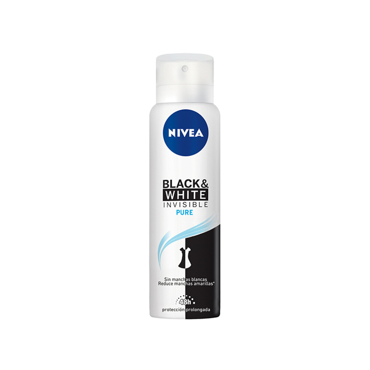 Nivea desodorante spray 150 ml - -Black & white invisible pure 