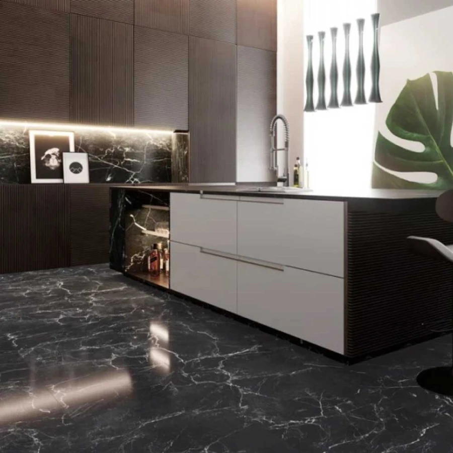 Porcelanato LM Venato Black MC Porcelanato LM Venato Black MC