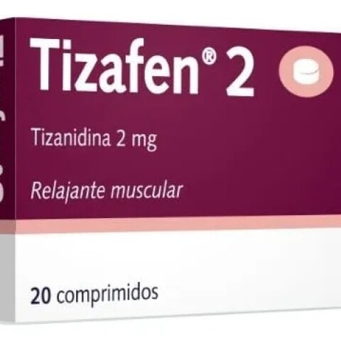 Tizafen 2 mg por 20 Comprimidos Tizafen 2 mg por 20 Comprimidos