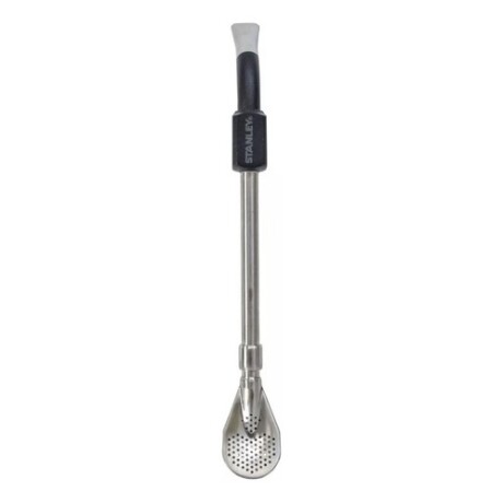 Bombilla en Acero Inoxidable Stanley Spoon Diseño de Flujo Constante Negro