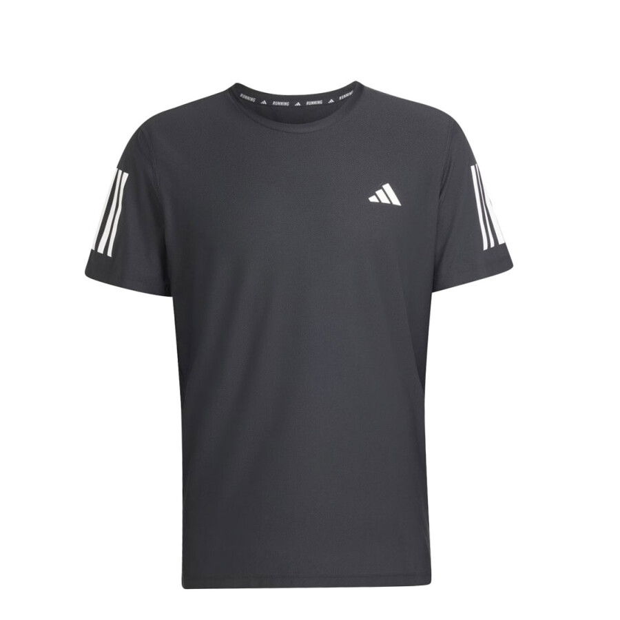 Remera de Hombre Adidas Own the Run Neg-Bla