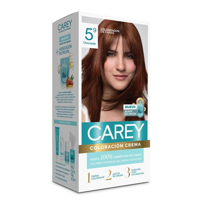 CAREY TINTURA KIT N 5.9 CHOCOLATE CJ única
