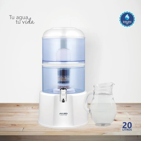 Dispensador Con Filtro Purificador Allied Al-da20 DISPENSADOR CON FILTRO ALLIED AL-DA20