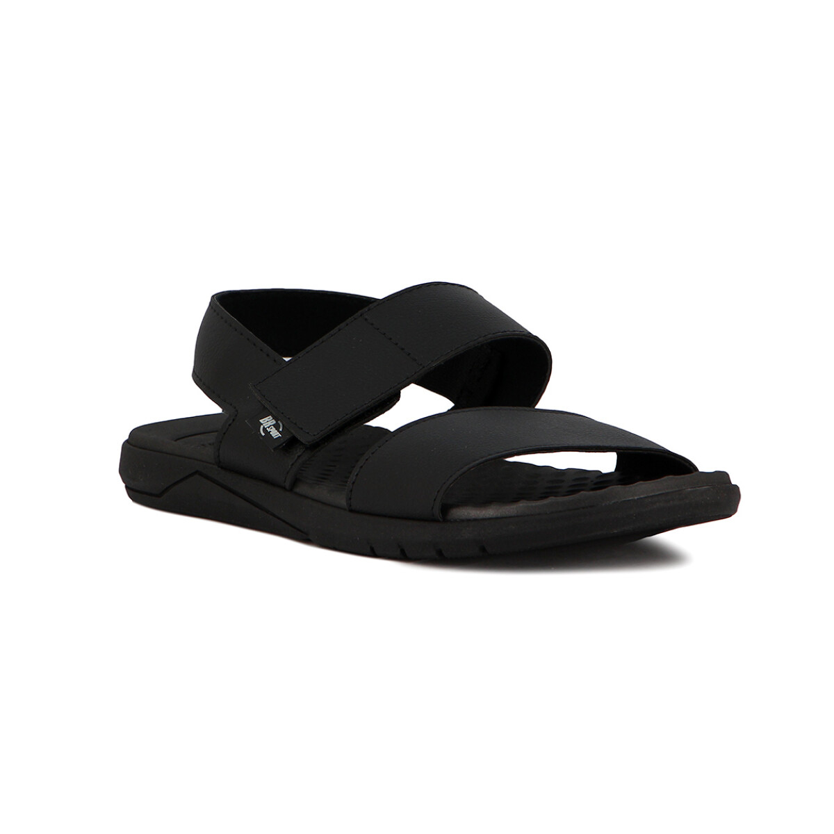 Sandalias Hombre Br Sport Con Velcro - Negro 