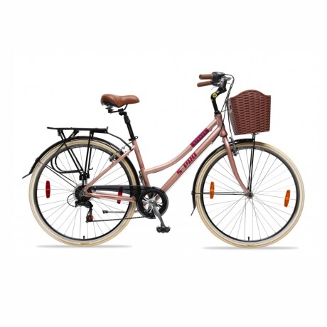 BICICLETA S-PRO STRADA LADY DLX ROD. 28 ROJO