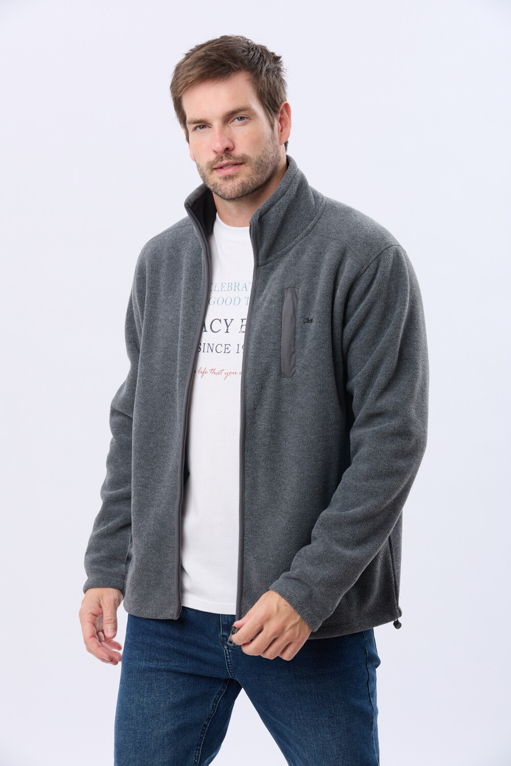 CAMPERA POLAR Gris