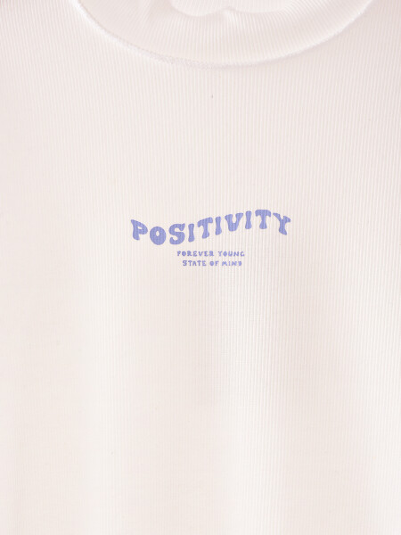 POLERA GIRL'S TEAM II OFF WHITE