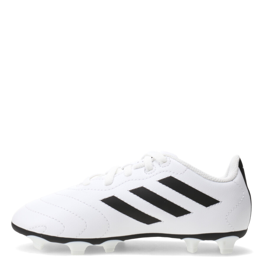 Championes de Niños Adidas Fútbol 11 Goletto VIII FG Blanco - Negro