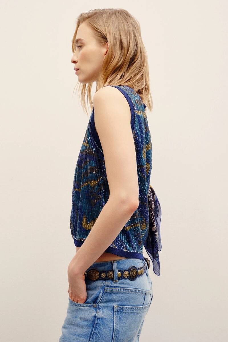 CHALECO DEWI Azul