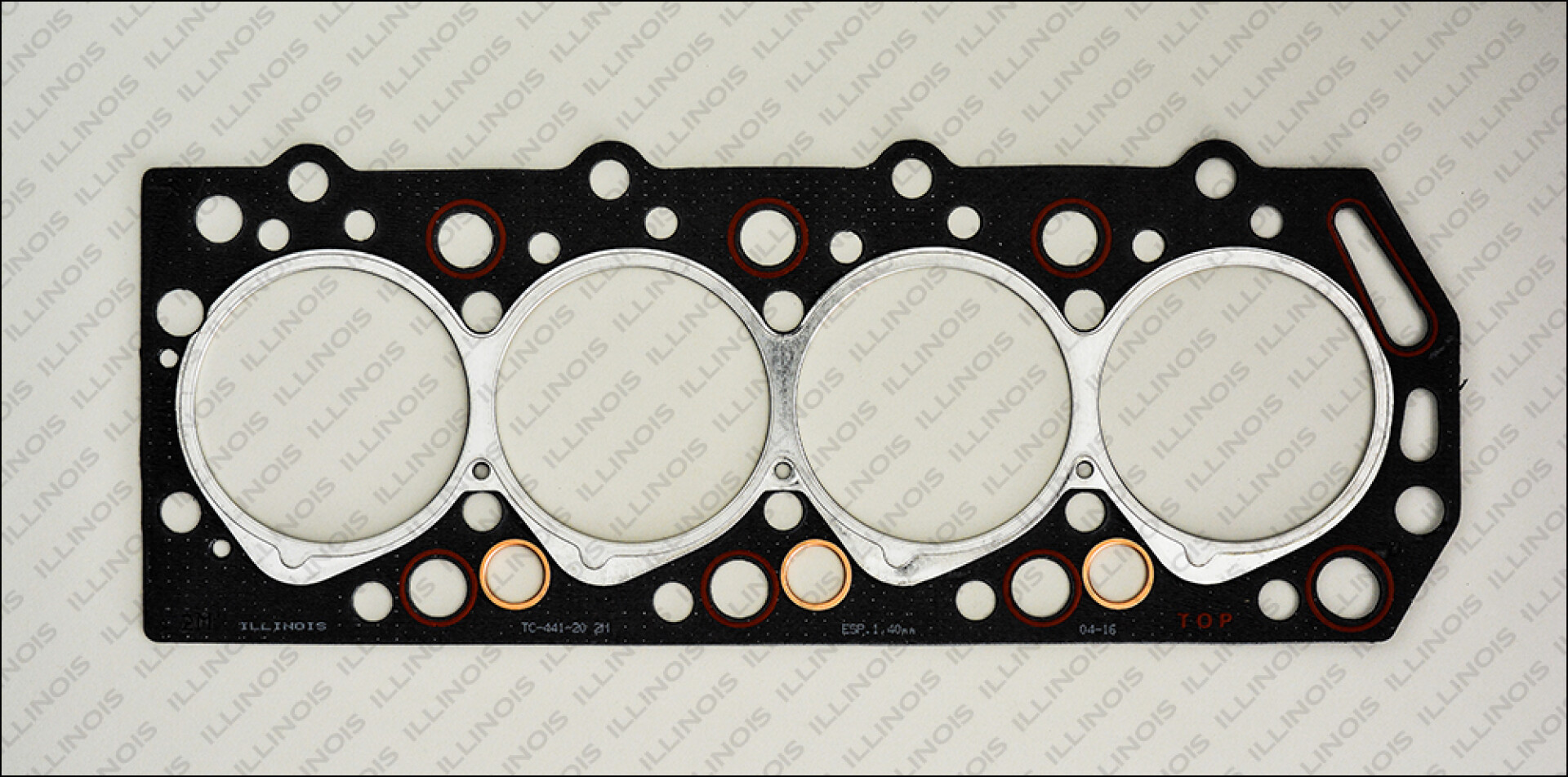 JUNTA MITSUBISHI TAPA CILINDROS L200-L300-HYUNDAI H100 (2M) ILLINOIS 