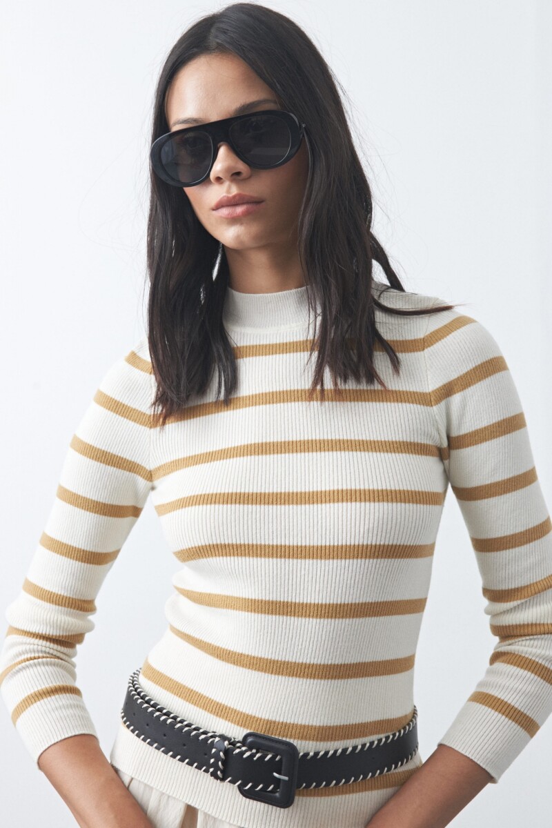 POLERA TRINAS Crudo