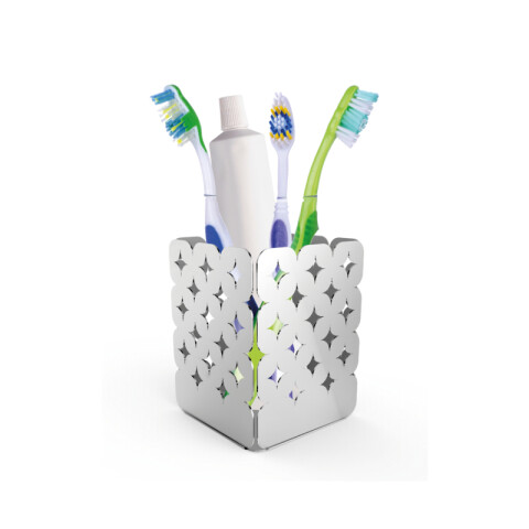 Organizador cuadrado en acero inoxidable, modelo LUCE -TRAMONTINA TF0005