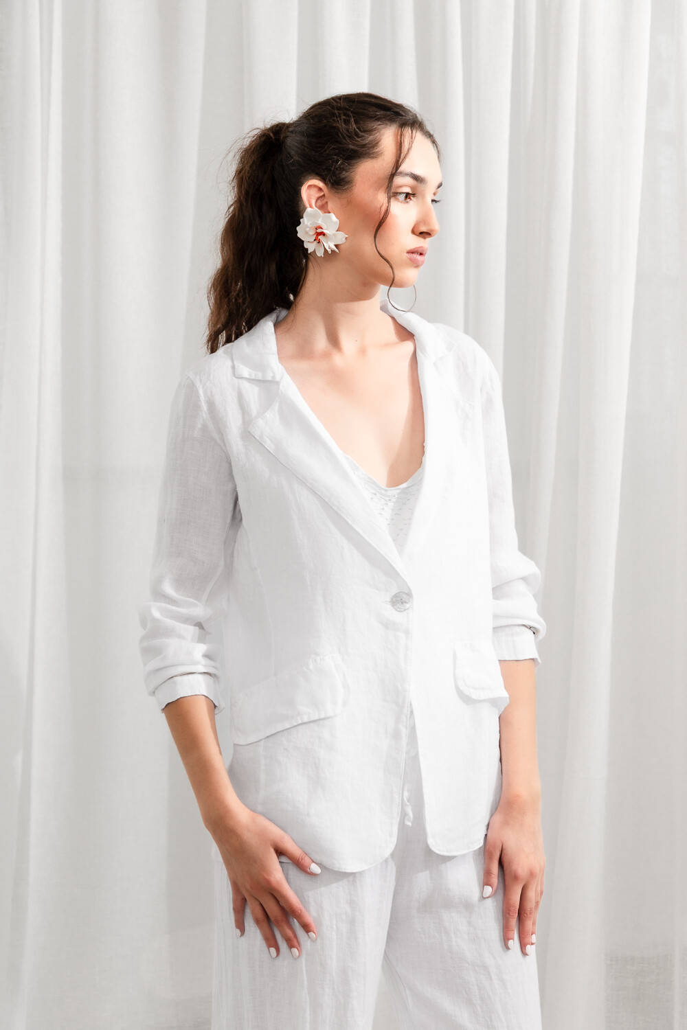 Blazer Giada Blanco