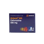 ACTOCEF 500 CJ X 10 COMP. única