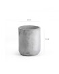 Maceta "Bule 50" - 50cm x 40cm - Fibrocemento Gris Laca Maceta "Bule 50" - 50cm x 40cm - Fibrocemento Gris Laca