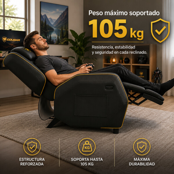 Sillon Sofá Gamer Cougar Ranger Pro Royal SILLON COUGAR RANGER PRO ROYAL