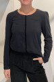 Remera soft Negro