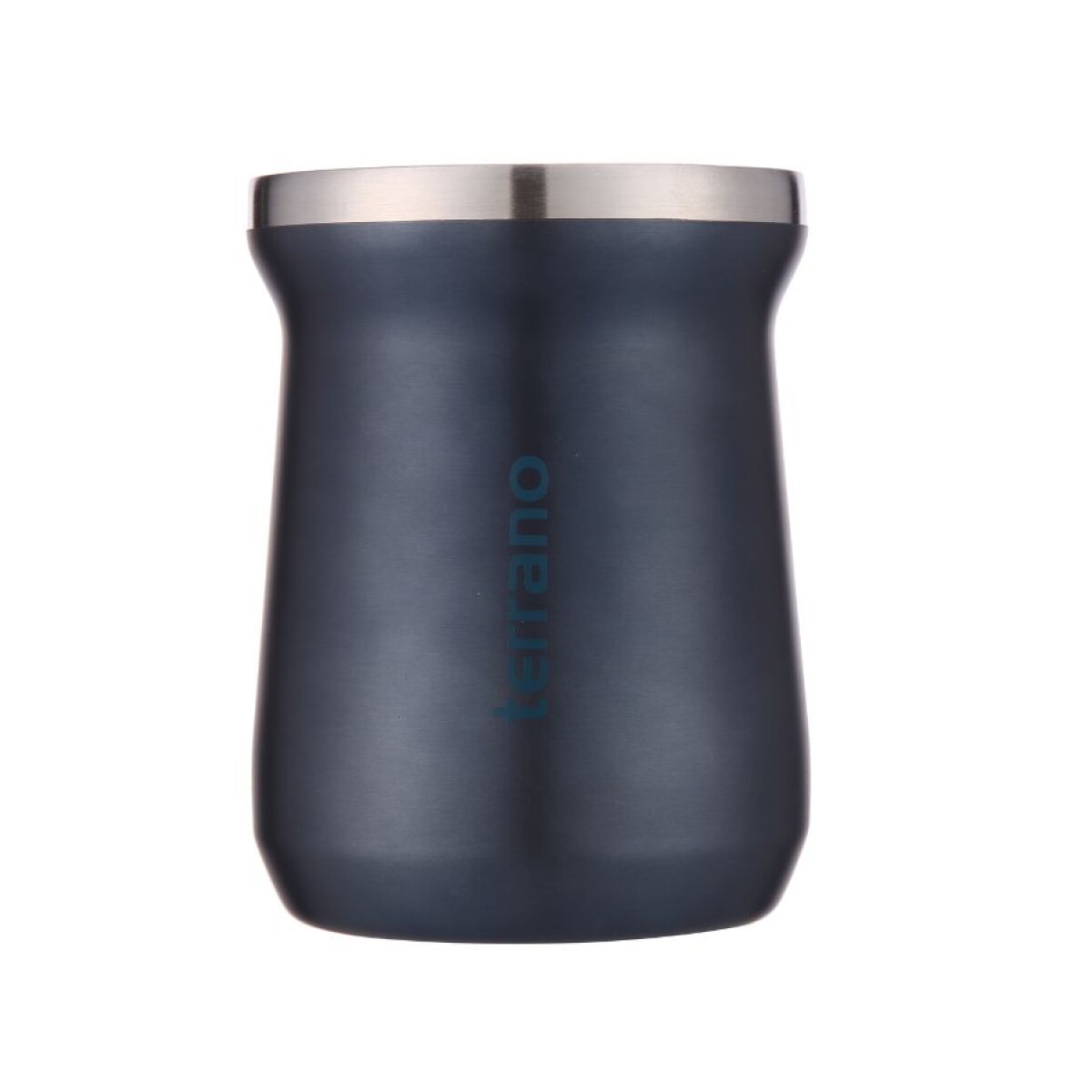 Mate Acero Inox. Camionero - Azul Metalizado 