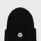 Moncler - Gorro de lana Berretto Negro