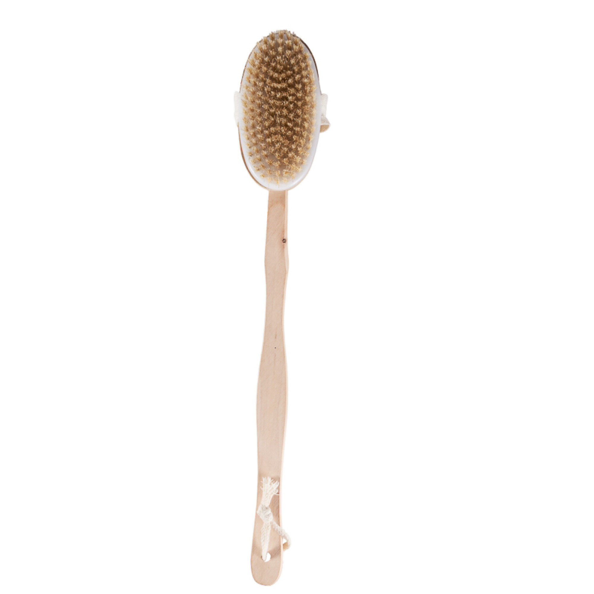Cepillo de pelo con cerdas de madera | Longitud 10.25 pulgadas de ancho 3.5  pulgadas | Cepillo de pelo grande con mango de madera natural ecológico