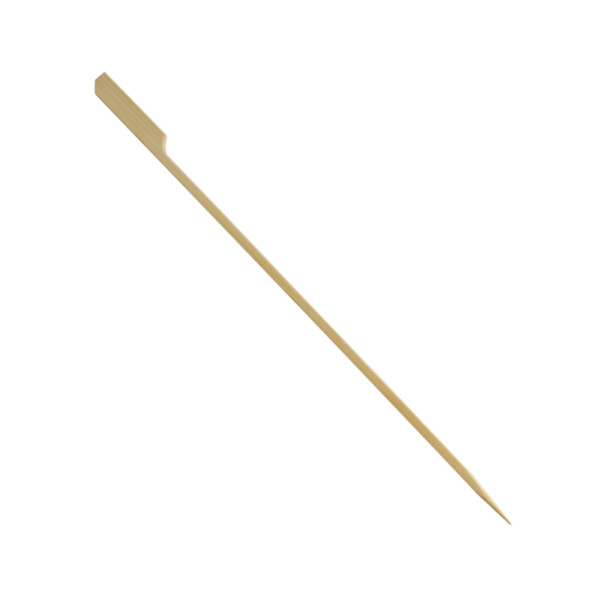 PALO DE BROCHETTE EN BAMBÚ CON TOPE NATURALS 25 CM MARRON