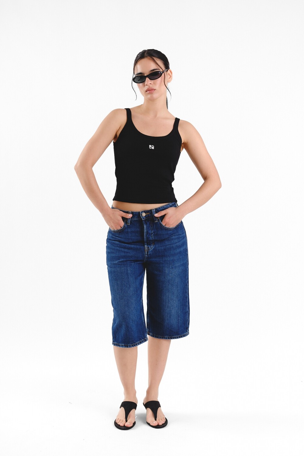 Musculosa Lima Negro