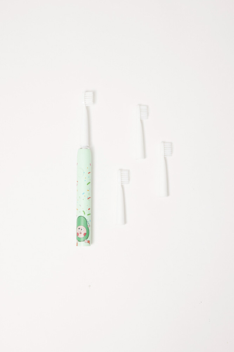 Cepillo eléctrico Cocodrilo Verde