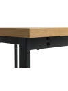 Mesa de comedor AABENRAA 80x120 roble/negro Mesa de comedor AABENRAA 80x120 roble/negro