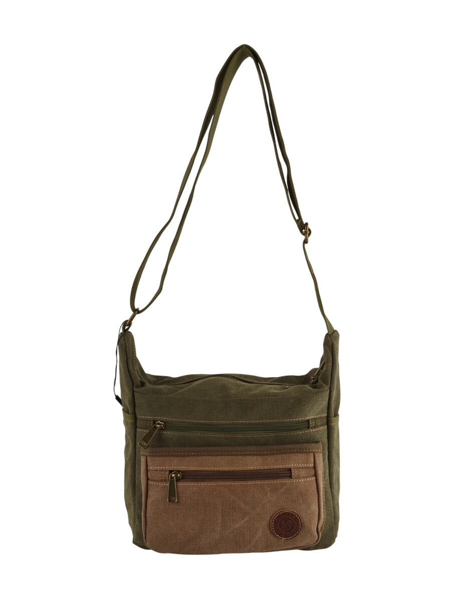 Bolso morral mensajero - Verde 