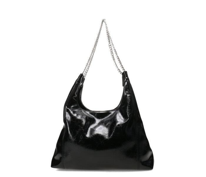 Cartera Miss Carol Riko Con Cadenas Negro