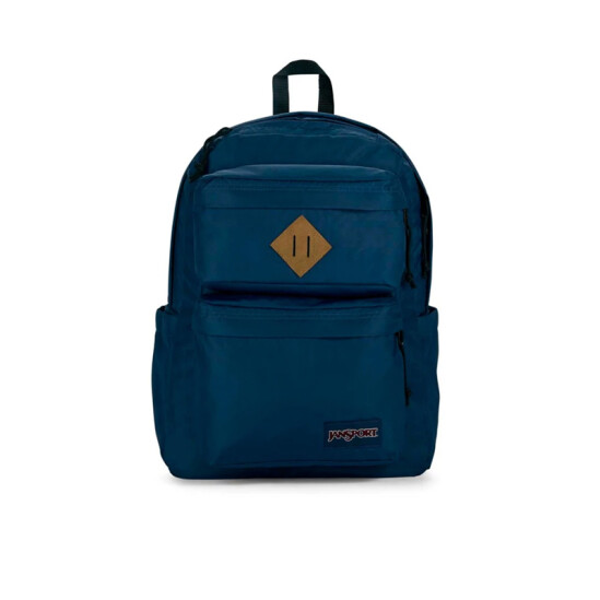 Mochila Jansport Double Break Curry Azul003