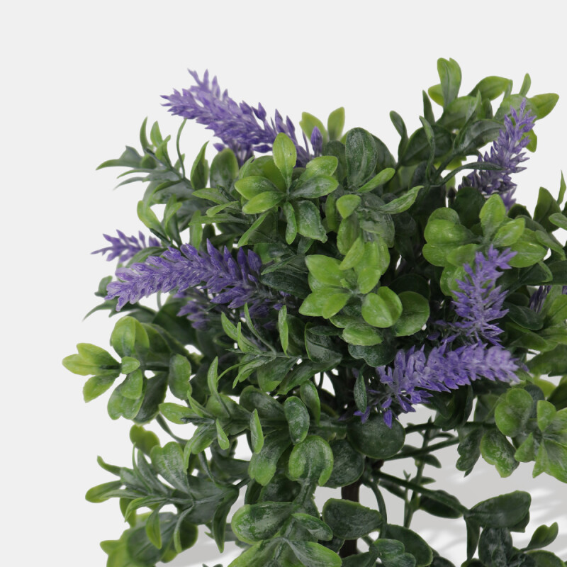 PLANTA ARTIF LAVANDA C/MACETERO 9X29CM Unica