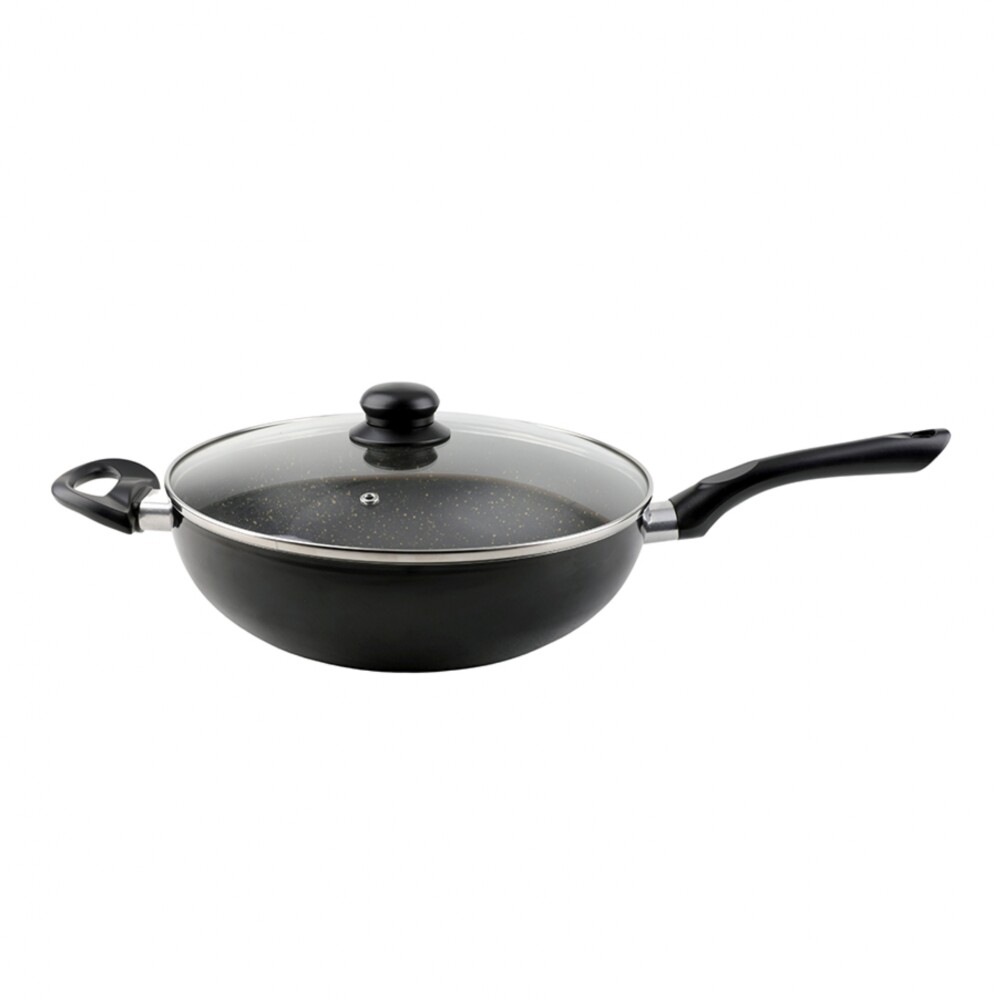 Olla Cazo c/tapa 28 cm- Black Olla Cazo c/tapa 28 cm- Black