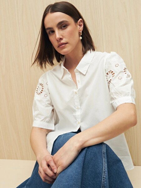 CAMISA ALLIE EMILIA BLANCO