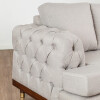 (CD) SOFA FLORENCIA CON CAPITONE 3C - CREMA 305540 Unica